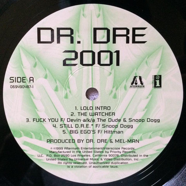Dr. Dre – 2001 (2xLP) LP vinyl record, image 3 of 9