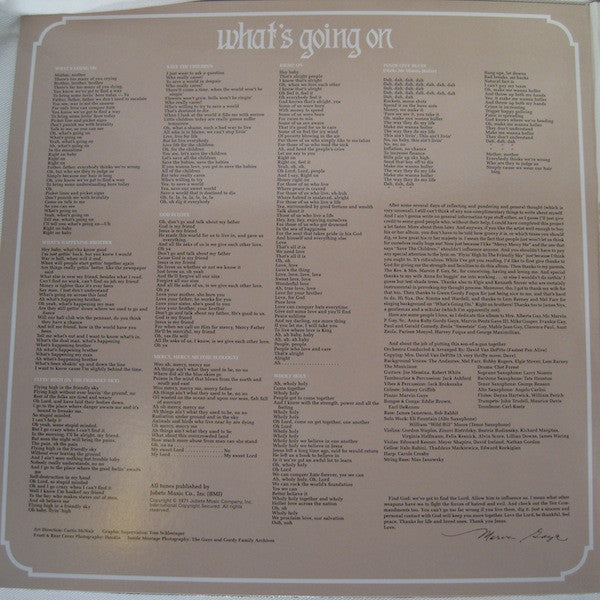 Marvin Gaye – What's Going On LP vinyl record, image 2 of 6