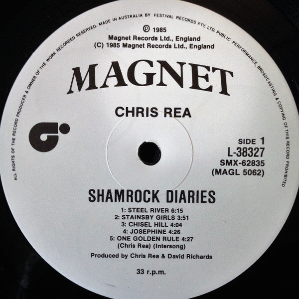 Chris Rea – Shamrock Diaries LP vinyl record, image 3 of 6