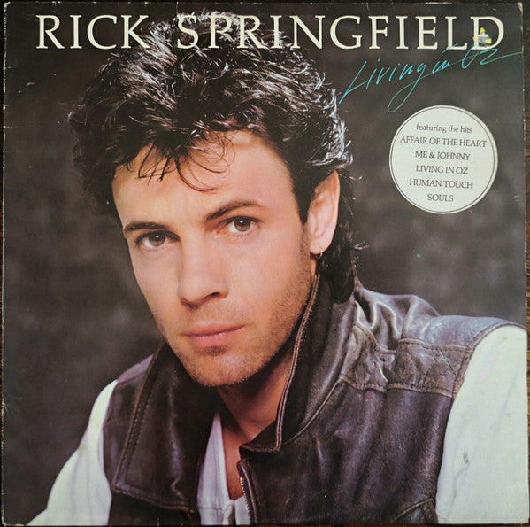 Rick Springfield – Living In Oz LP vinyl record, image 1 of 4