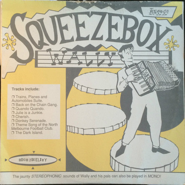 Mark Wallace – Squeezebox Wally LP vinyl record, image 1 of 4