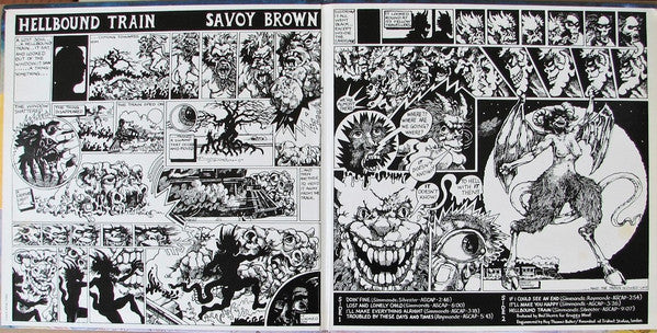 Savoy Brown – Hellbound Train LP vinyl record, image 2 of 7