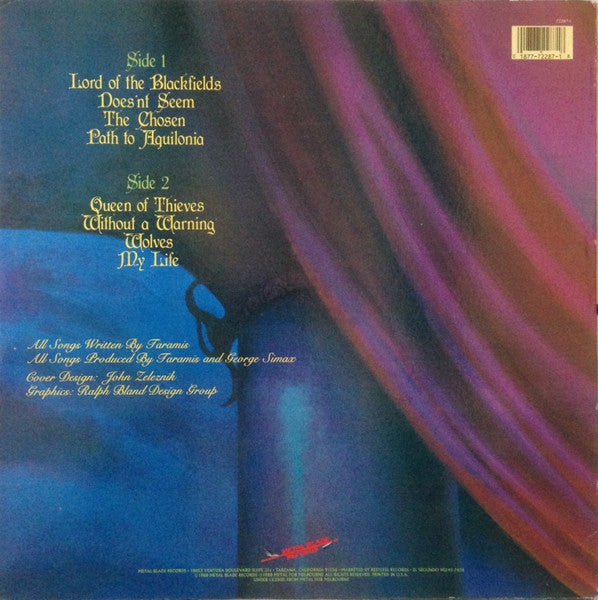 Taramis – Queen Of Thieves LP vinyl record, image 2 of 9