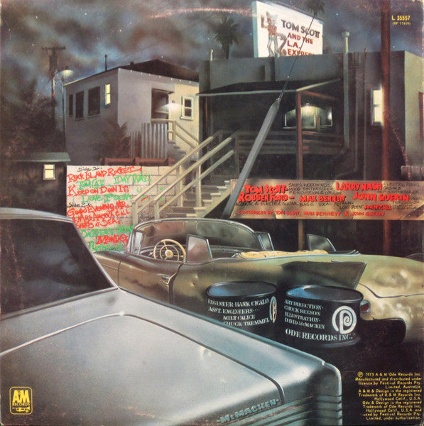 Tom Scott, The L.A. Express – Tom Cat LP vinyl record, image 2 of 4