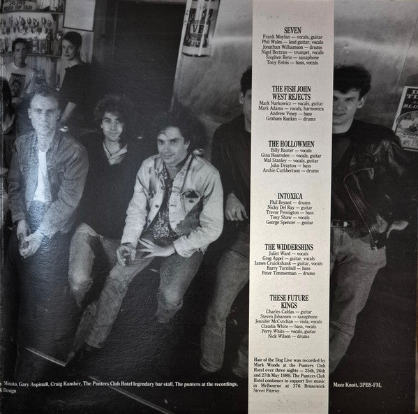 Various – Hair Of The Dog Live LP vinyl record, image 4 of 7