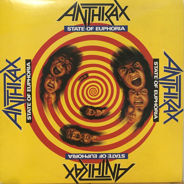 Anthrax – State Of Euphoria LP vinyl record, image 1 of 5