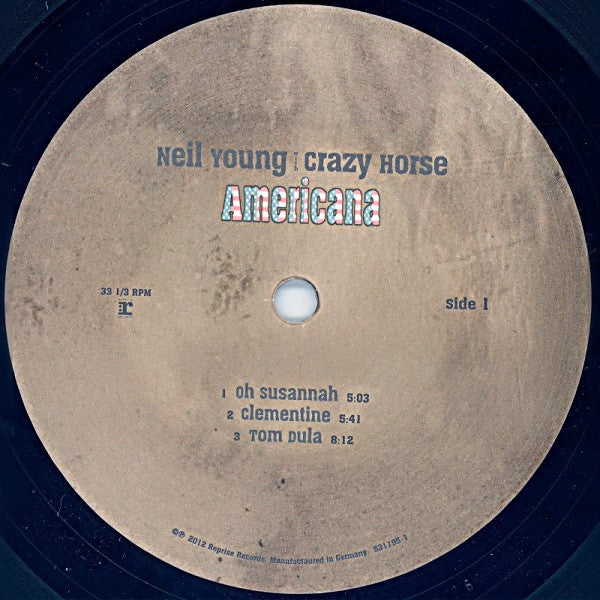 Neil Young, Crazy Horse – Americana LP vinyl record, image 5 of 10