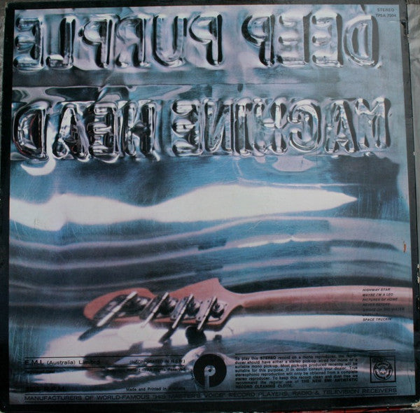 Deep Purple – Machine Head LP vinyl record, image 2 of 8