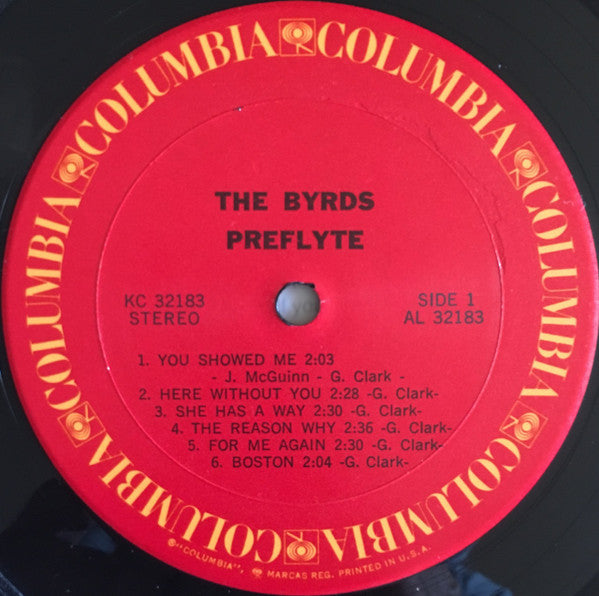 The Byrds – Preflyte LP vinyl record, image 3 of 4