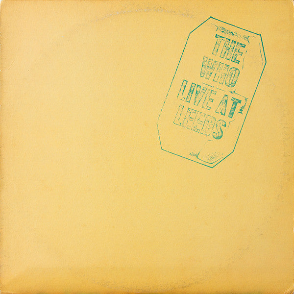 The Who – Live At Leeds LP vinyl record, image 1 of 4