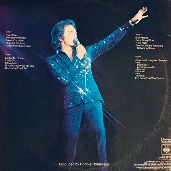 Neil Diamond – Love At The Greek - Recorded Live At The Greek Theatre (2xLP) LP vinyl record, image 4 of 8