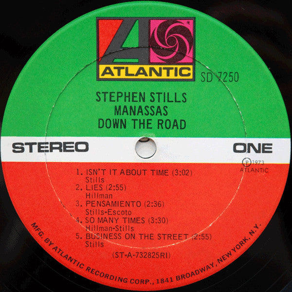 Stephen Stills, Manassas – Down The Road LP vinyl record, image 3 of 6