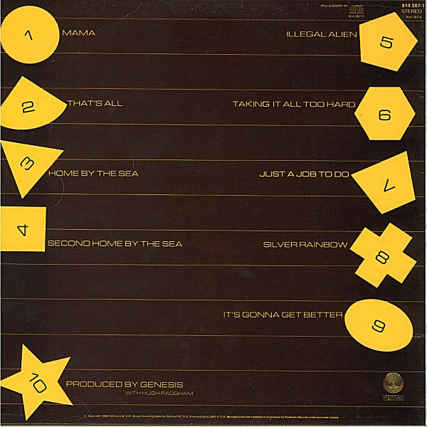 Genesis – Genesis LP vinyl record, image 2 of 6