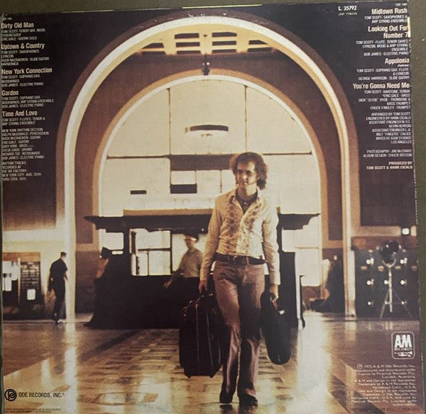 Tom Scott – New York Connection LP vinyl record, image 2 of 5