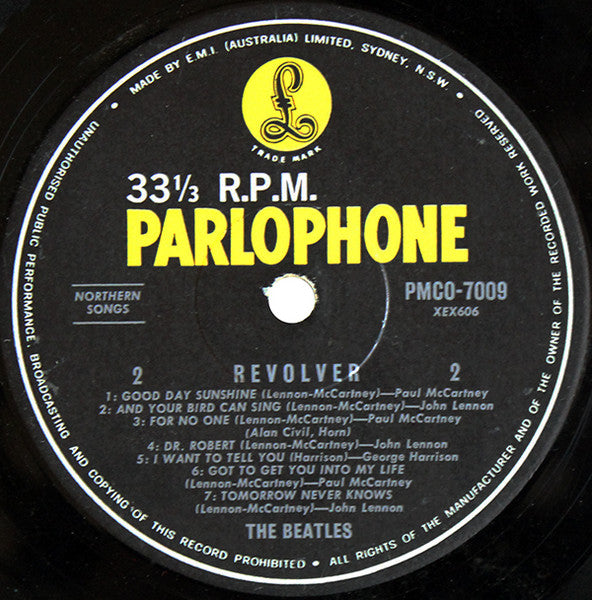 The Beatles – Revolver LP vinyl record, image 4 of 4