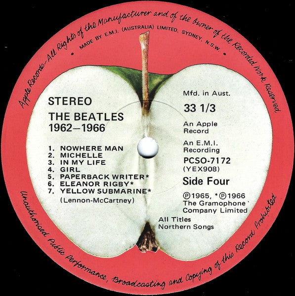 The Beatles – 1962-1966 (2xLP) LP vinyl record, image 8 of 10