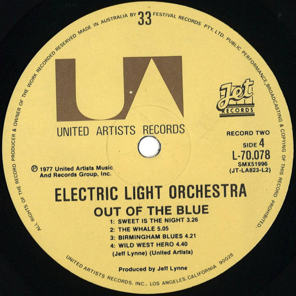 Electric Light Orchestra – Out Of The Blue (2xLP) LP vinyl record, image 6 of 10
