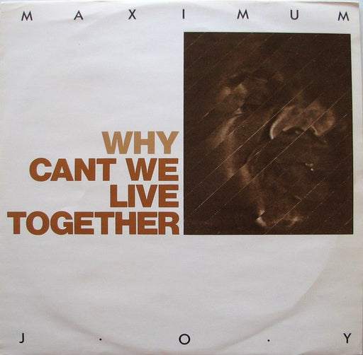 Maximum Joy – Why (Can't We Live Together) 12" vinyl record, image 1 of 4