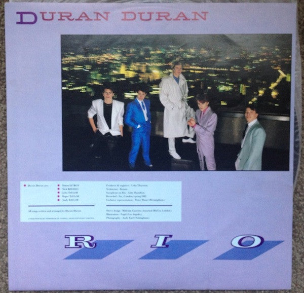 Duran Duran – Rio LP vinyl record, image 5 of 8