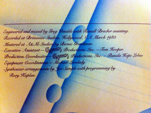 The Crusaders – Rhapsody And Blues LP vinyl record, image 4 of 10