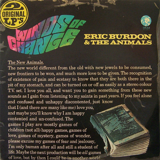 Eric Burdon & The Animals – Winds Of Change / The Twain Shall Meet (2xLP) LP vinyl record, image 1 of 8