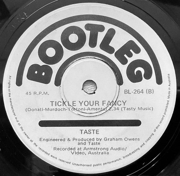 Taste – Rock 'N Roll Superstar 7" vinyl record, image 2 of 3