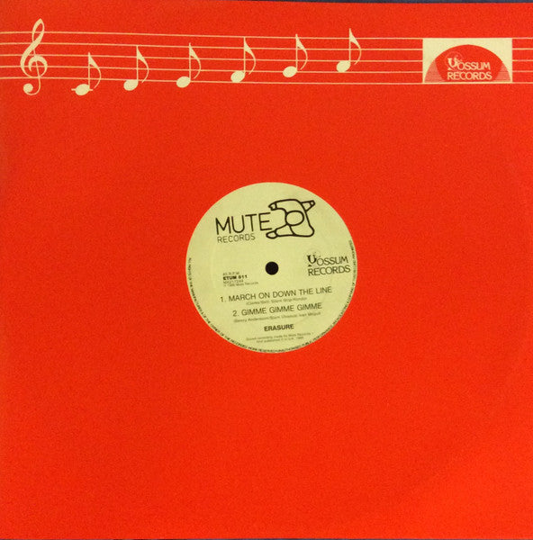 Erasure – Oh L'Amour 12" vinyl record, image 4 of 4