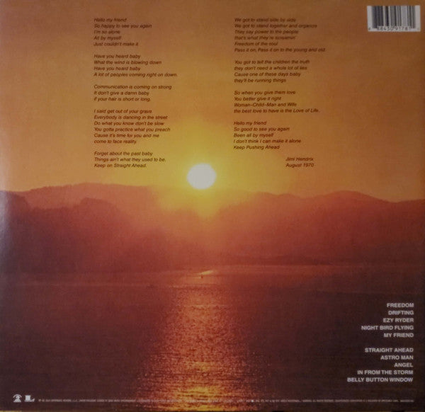 Jimi Hendrix – The Cry Of Love LP vinyl record, image 4 of 6