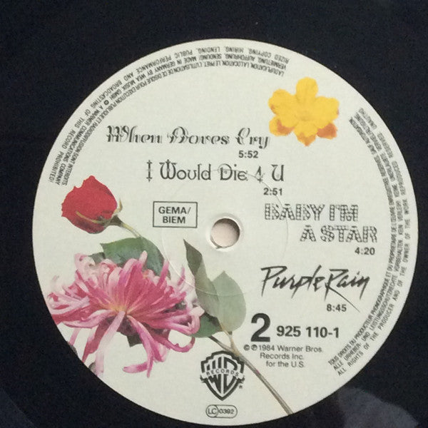 Prince And The Revolution – Purple Rain LP vinyl record, image 4 of 6