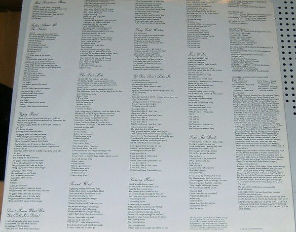 Cinderella – Long Cold Winter LP vinyl record, image 6 of 6