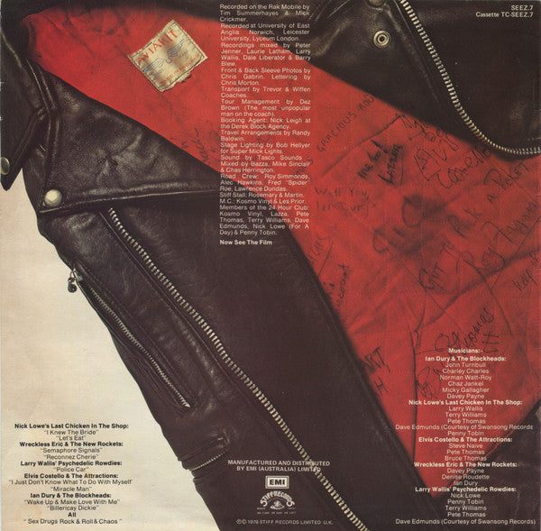 Various – Stiffs Live Stiffs LP vinyl record, image 2 of 4