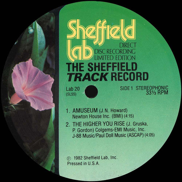 Robbie Buchanan, James Newton Howard, Lenny Castro, Nathan East, Michael Landau, Carlos Vega – The Sheffield Track Record LP vinyl record, image 3 of 6
