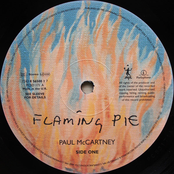 Paul McCartney – Flaming Pie LP vinyl record, image 5 of 10