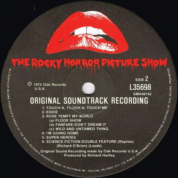 Various – The Rocky Horror Picture Show LP vinyl record, image 4 of 4