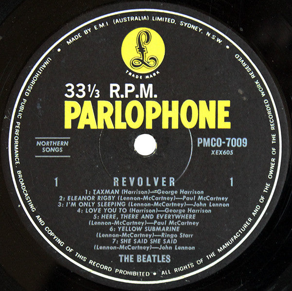 The Beatles – Revolver LP vinyl record, image 3 of 4