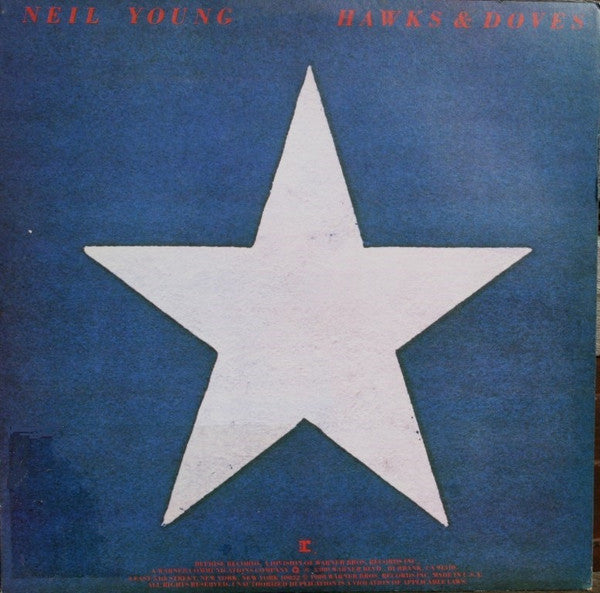 Neil Young – Hawks & Doves LP vinyl record, image 2 of 5