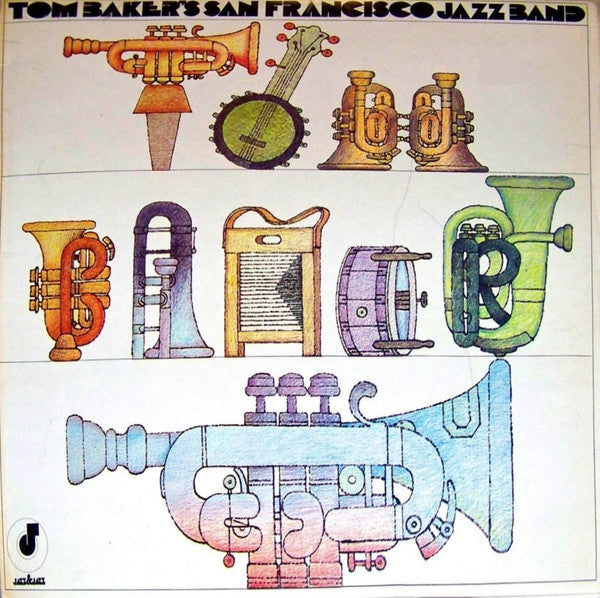 Tom Baker's San Francisco Jazz Band – Volume One LP vinyl record, image 1 of 4