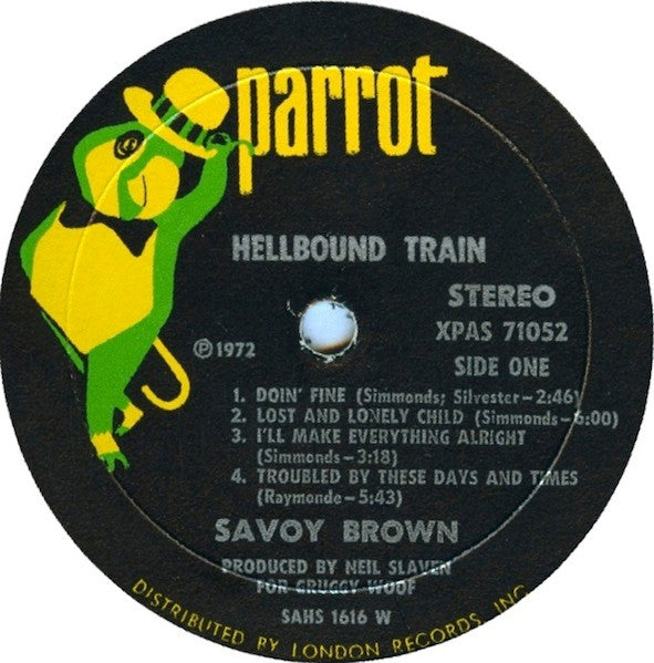 Savoy Brown – Hellbound Train LP vinyl record, image 4 of 7