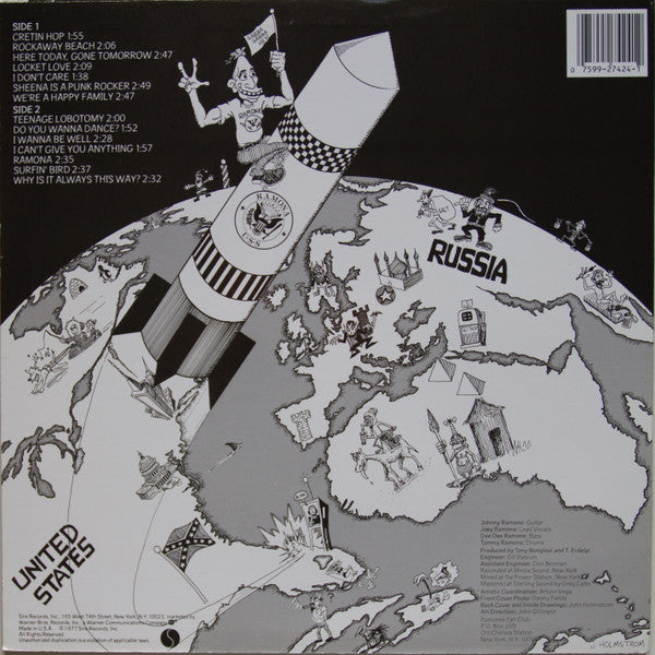 Ramones – Rocket To Russia LP vinyl record, image 2 of 4