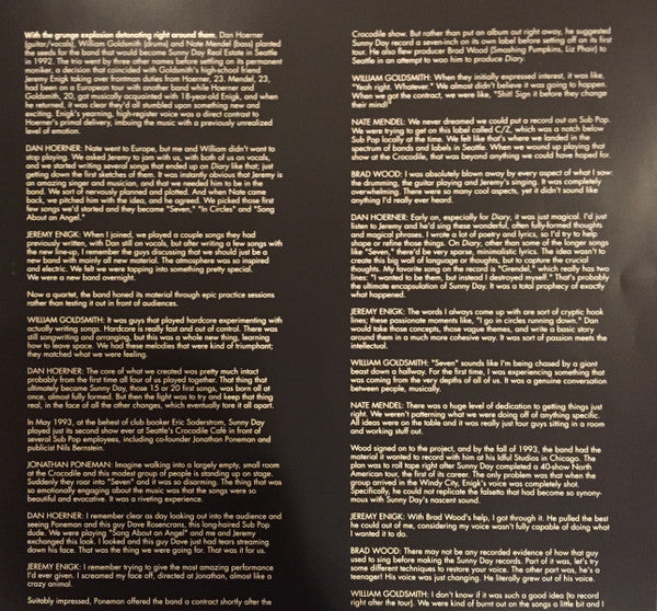 Sunny Day Real Estate – Diary (2xLP) LP vinyl record, image 9 of 10
