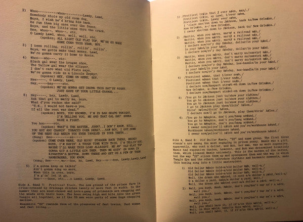 Alan Lomax – Negro Prison Songs From The Mississippi State Penitentiary LP vinyl record, image 8 of 10