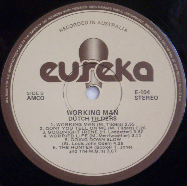 Dutch Tilders – Working Man LP vinyl record, image 6 of 7