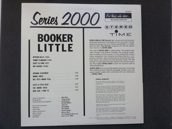 Booker Little – Booker Little LP vinyl record, image 2 of 5