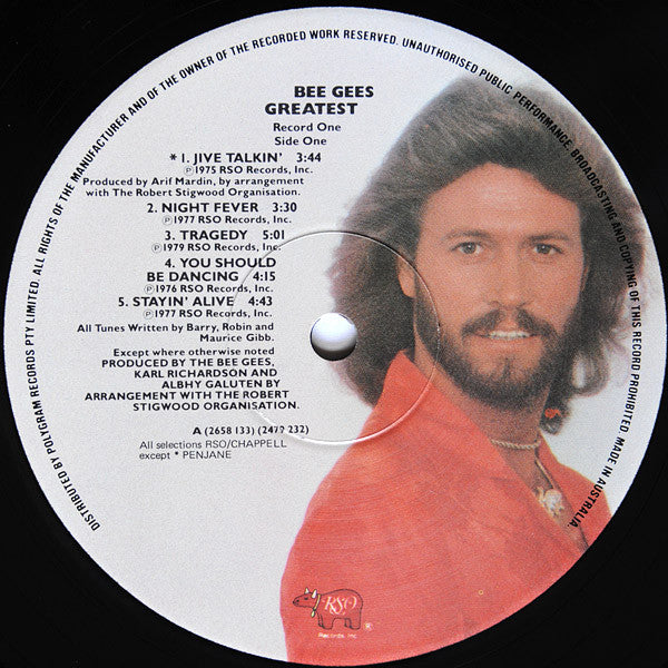 Bee Gees – Greatest (2xLP) LP vinyl record, image 3 of 10
