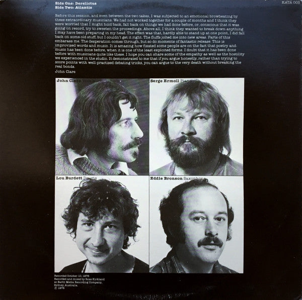 Serge Ermoll's Free Kata – The New Language Of Music, Vol. 2 LP vinyl record, image 2 of 4