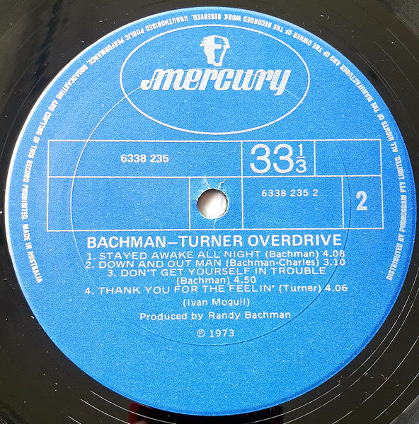 Bachman-Turner Overdrive – Bachman-Turner Overdrive LP vinyl record, image 6 of 7