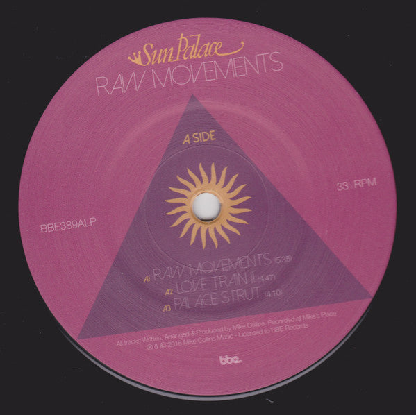 Sun Palace – Raw Movements / Rude Movements (2xLP) LP vinyl record, image 5 of 8