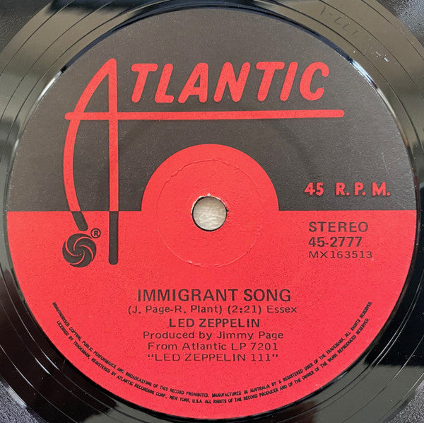 Led Zeppelin – Immigrant Song