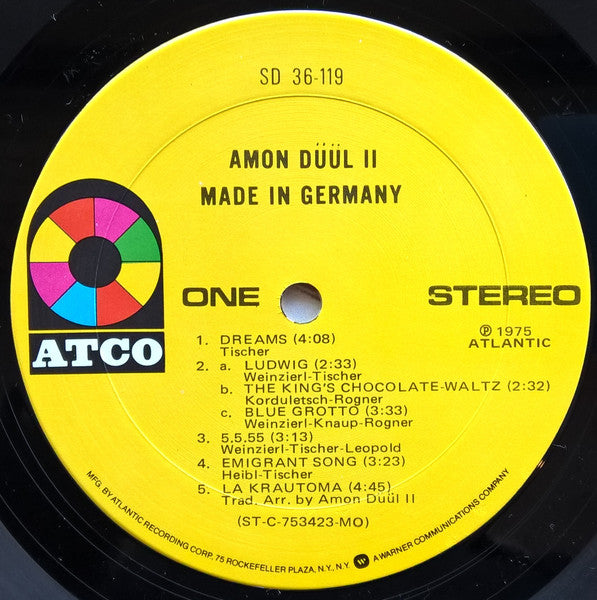 Amon Düül II – Made In Germany LP vinyl record, image 3 of 6
