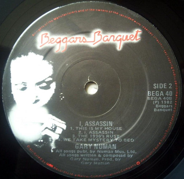 Gary Numan – I, Assassin LP vinyl record, image 4 of 6
